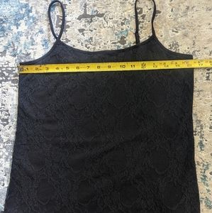 The Loft - Black adjustable strap tank top